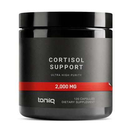 Toniiq Complément Cortisol 5-en-1 120 Capsules, vue avant