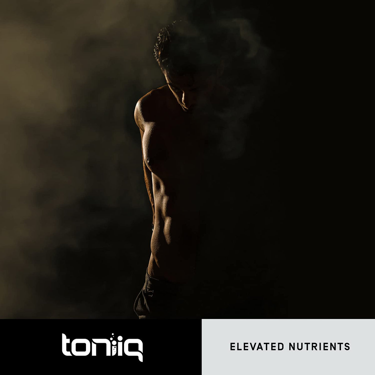 Toniiq DHEA 100mg, vue de côté de l'emballage