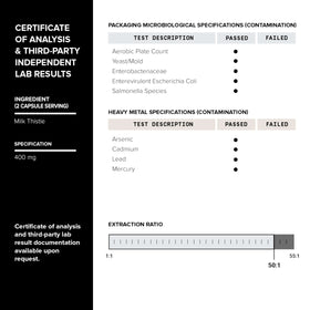 Toniiq Dihydroberberine 1 000 mg label de qualité