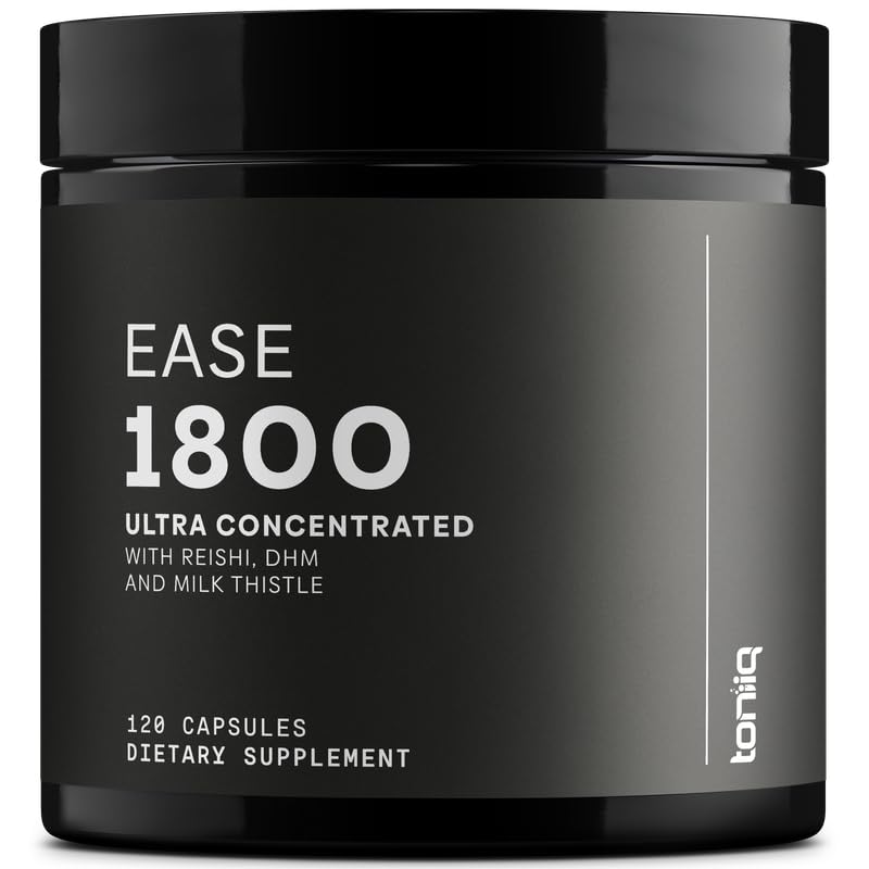 Toniiq Ease 120 capsules vue de face avec étiquette