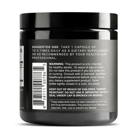 Toniiq Extrait de Feuille d'Olive 500mg ingrédients et valeurs nutritionnelles