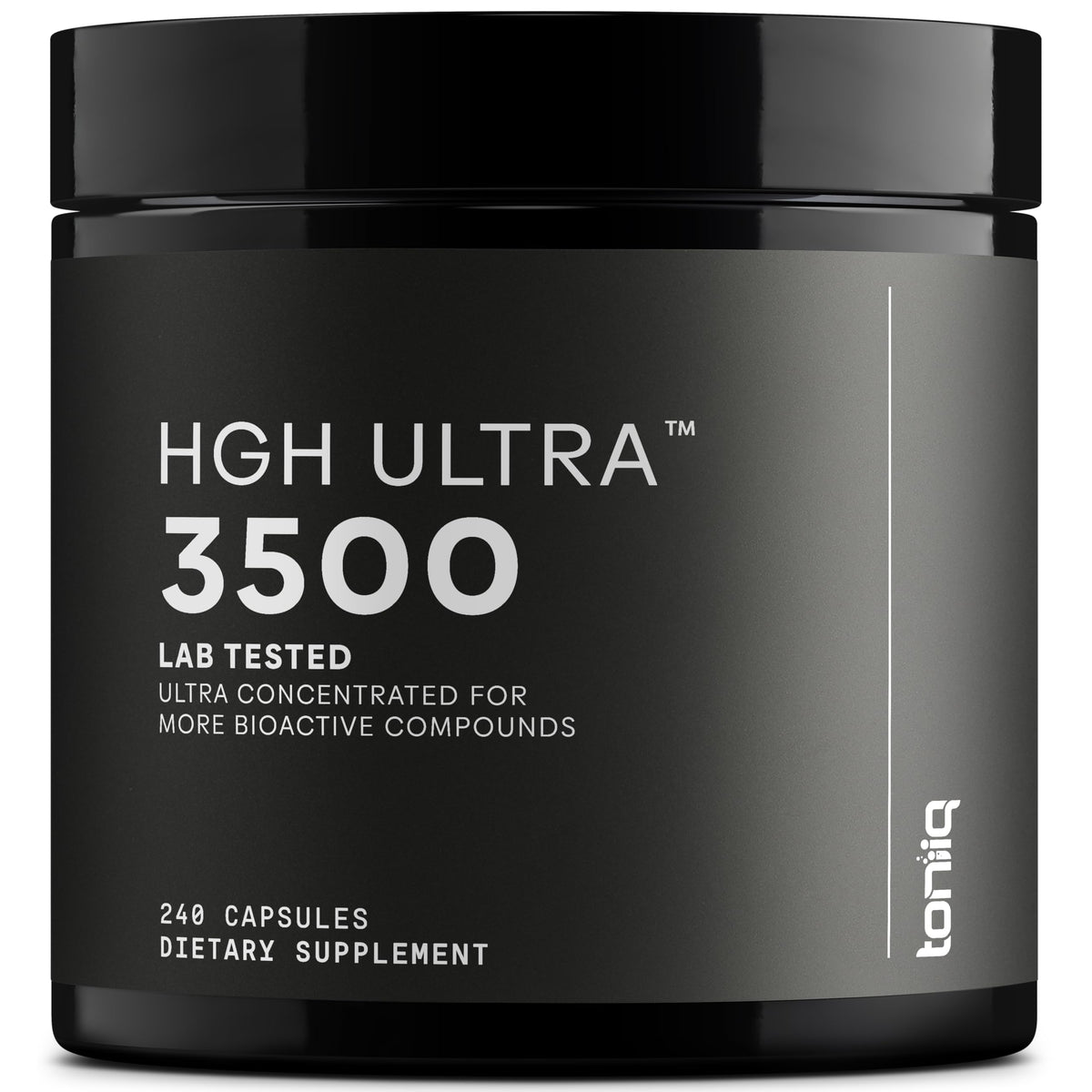 Toniiq L-Arginine 240 comprimés, vue de face