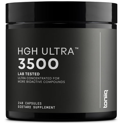 Toniiq L-Arginine 240 comprimés, vue de face