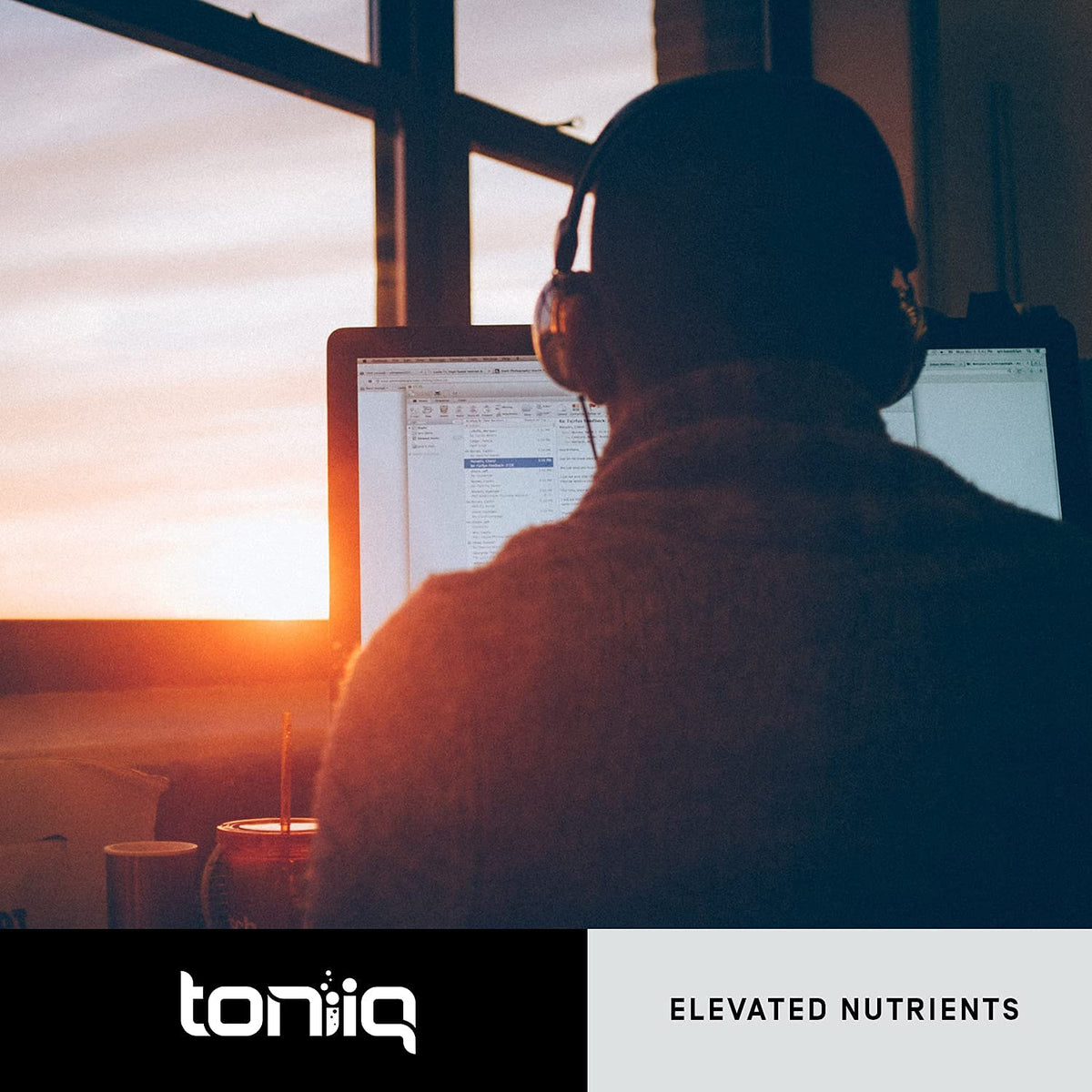 Toniiq Lion’s Mane Extrait 10:1 1800mg avec d'autres suppléments