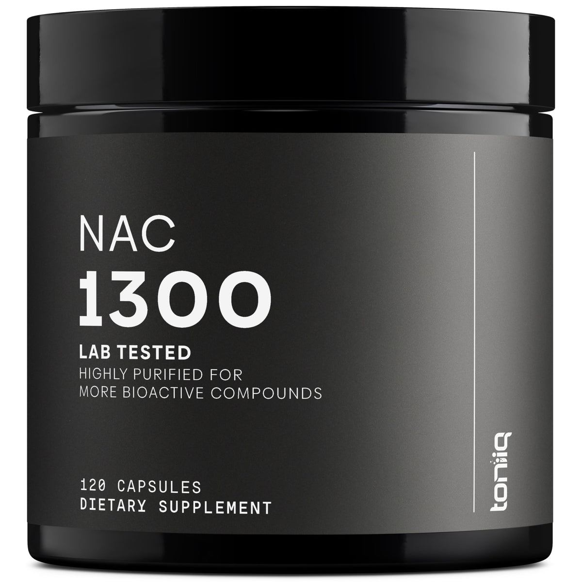 Toniiq NAC 1300mg complément alimentaire boîte vue de face
