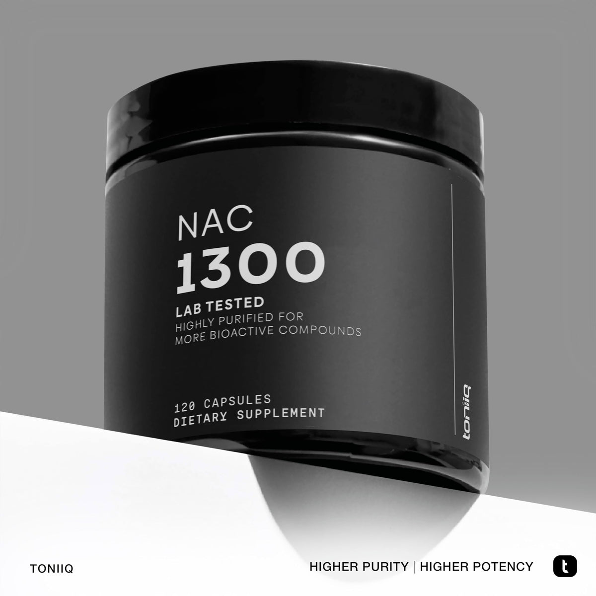 Toniiq NAC 1300mg complément alimentaire emballage