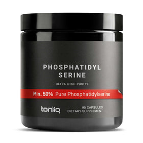 Toniiq Phosphatidylserine 400mg devant l'emballage