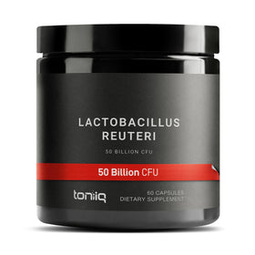 Toniiq Probiotique Lactobacillus Reuteri 50 milliards CFU gélules vue de face
