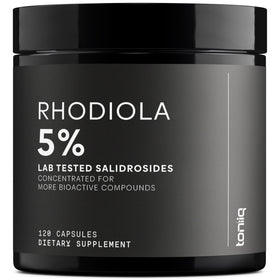 Toniiq Rhodiola Rosea 600mg capsules front view