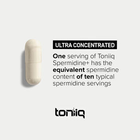 Toniiq spermidine 22mg ingrédients listés