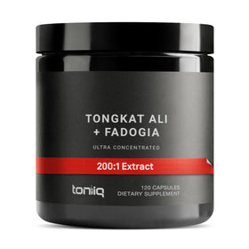 Toniiq Tongkat Ali Fadogia Agrestis 200:1 300mg avant de l'ouvrir