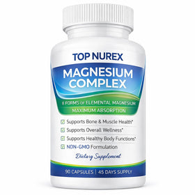 Top Nurex Complexe Magnésium 1000 mg bouteille vue avant