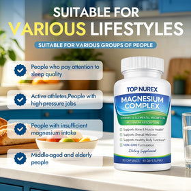 Top Nurex Complexe Magnésium 1000 mg capsules en main