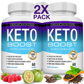 Toplux Complément Alimentaire 1300mg 7-Keto capsules vue de face