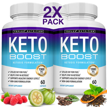 Toplux Complément Alimentaire 1300mg 7-Keto capsules vue de face
