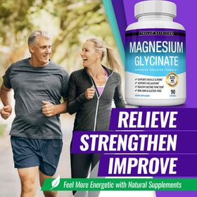 Toplux Magnésium Glycinate 525mg capsules en mode de vie actif
