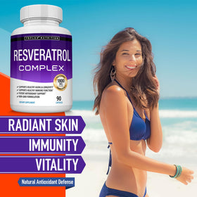 Toplux Resvératrol 1800 mg - vue de côté de l'emballage