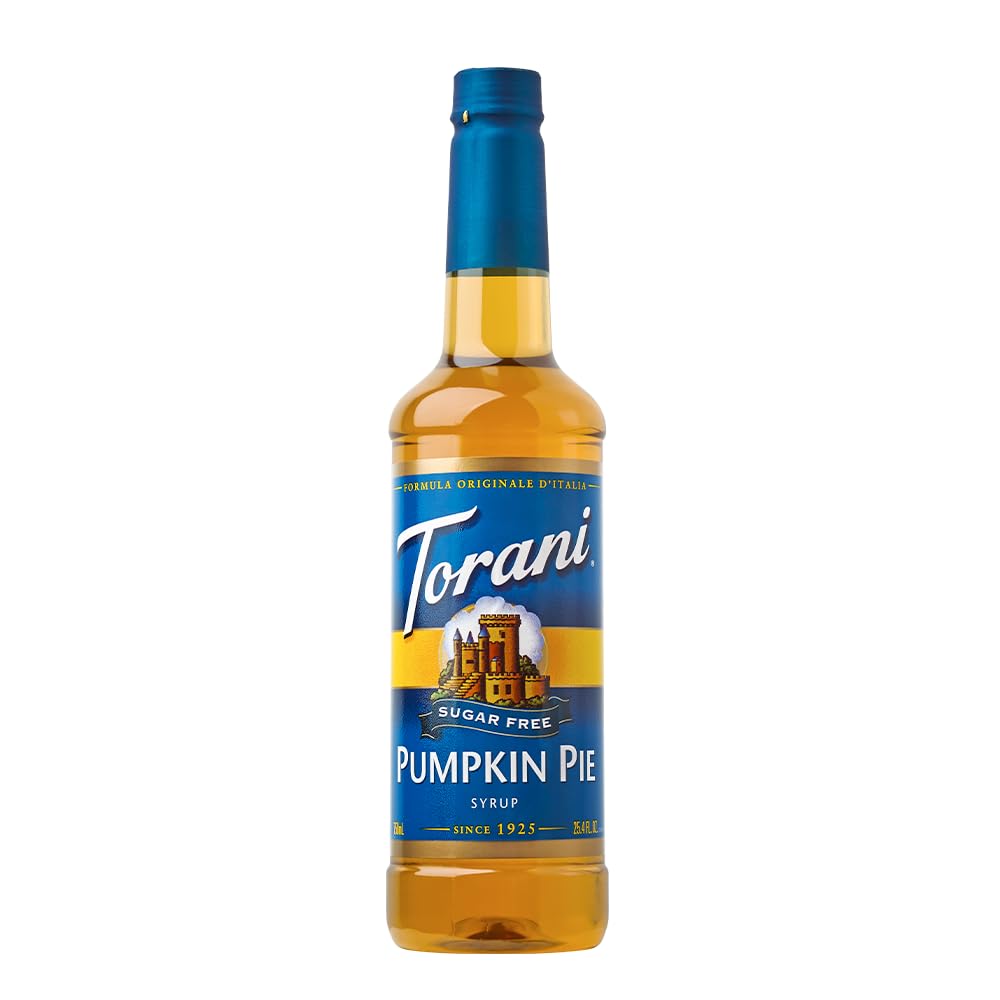 Torani Sirop de Citrouille Sans Sucre 1270g vue de face