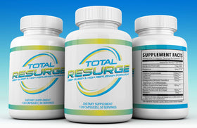 Total Resurge Complément Alimentaire Sommeil 120 Capsules avec capsules à côté