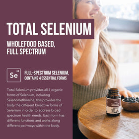 Total Selenium Triquetra Health 200 mcg gélules végétales arrière
