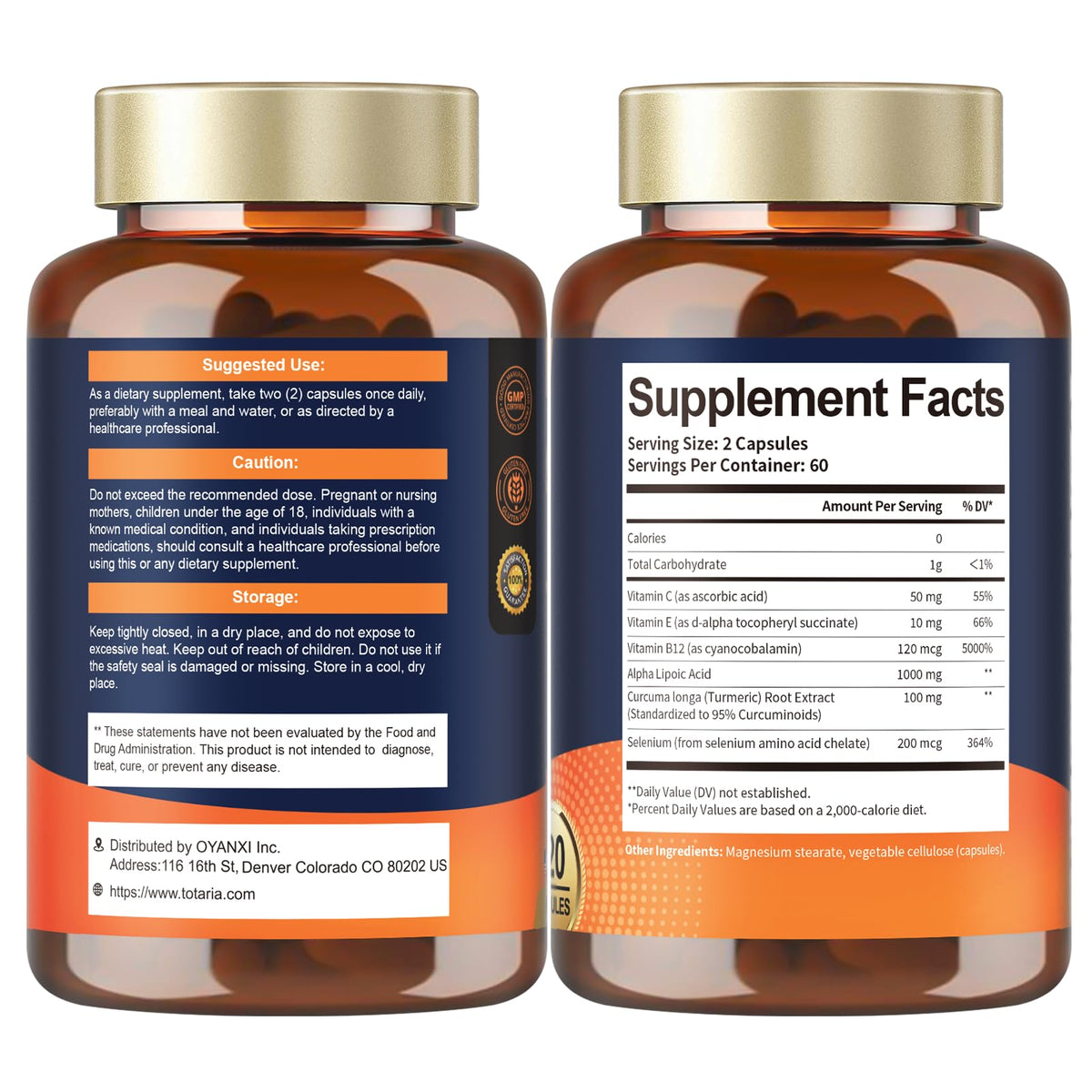Totaria Acide Alpha Lipoïque 1000mg en milieu naturel