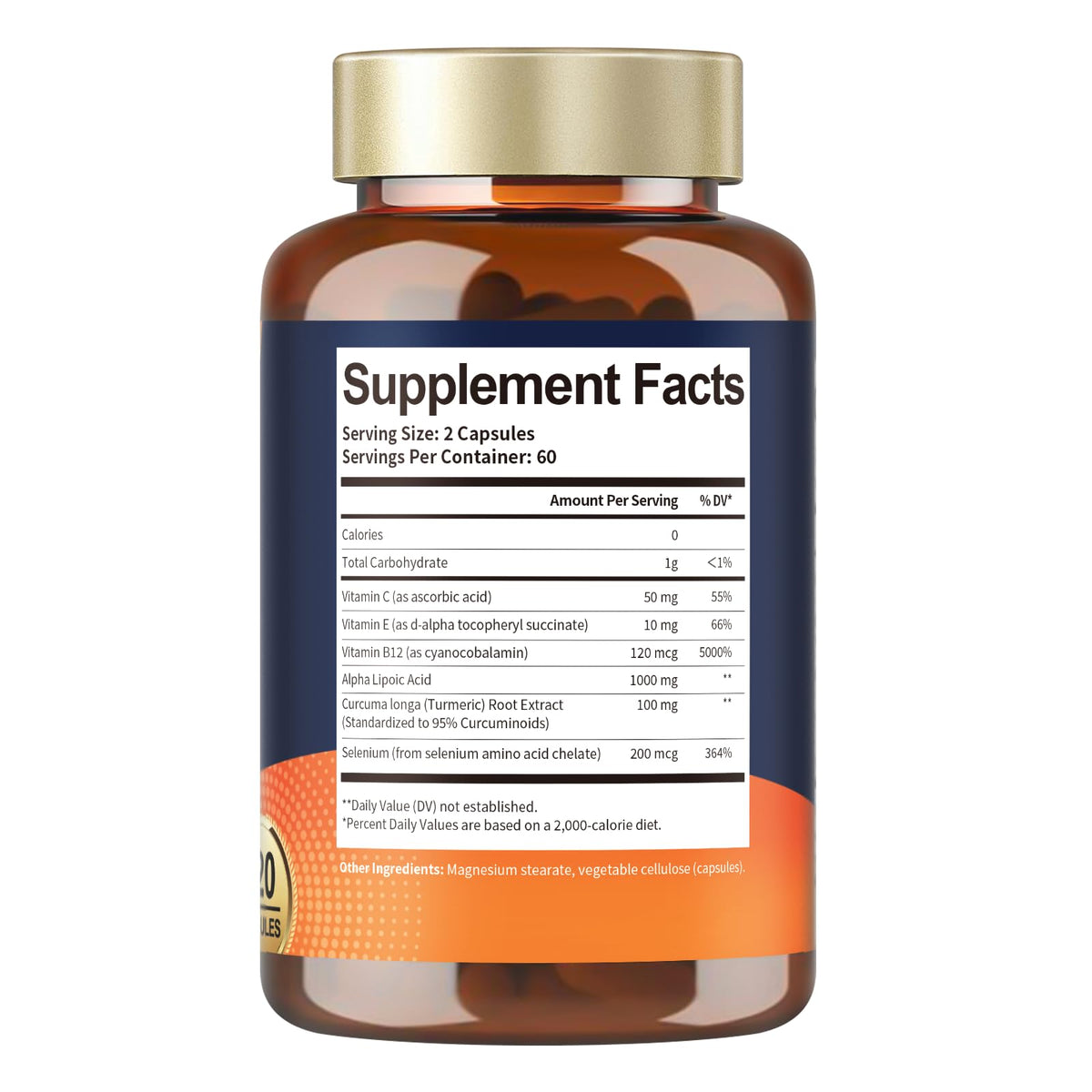 Totaria Acide Alpha-Lipoïque 1000mg, flacon ouvert avec capsules