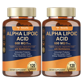 Totaria Acide Alpha-Lipoïque 600mg avec Benfotiamine 300mg - vue avant