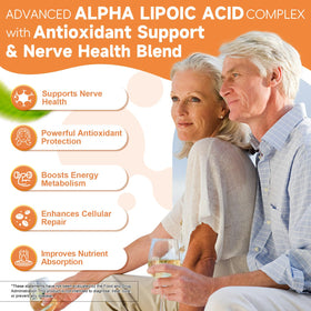 Totaria Acide Alpha-Lipoïque 600mg - capsules sur une surface blanche