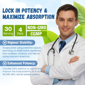 Totaria Acide Alpha-Lipoïque 600mg, prise en main d'une capsule