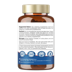 Totaria Acide Alpha-Lipoïque 600mg, vue d'ensemble des capsules