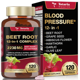 Totaria capsules de betterave 2230mg flacon de 120 comprimés