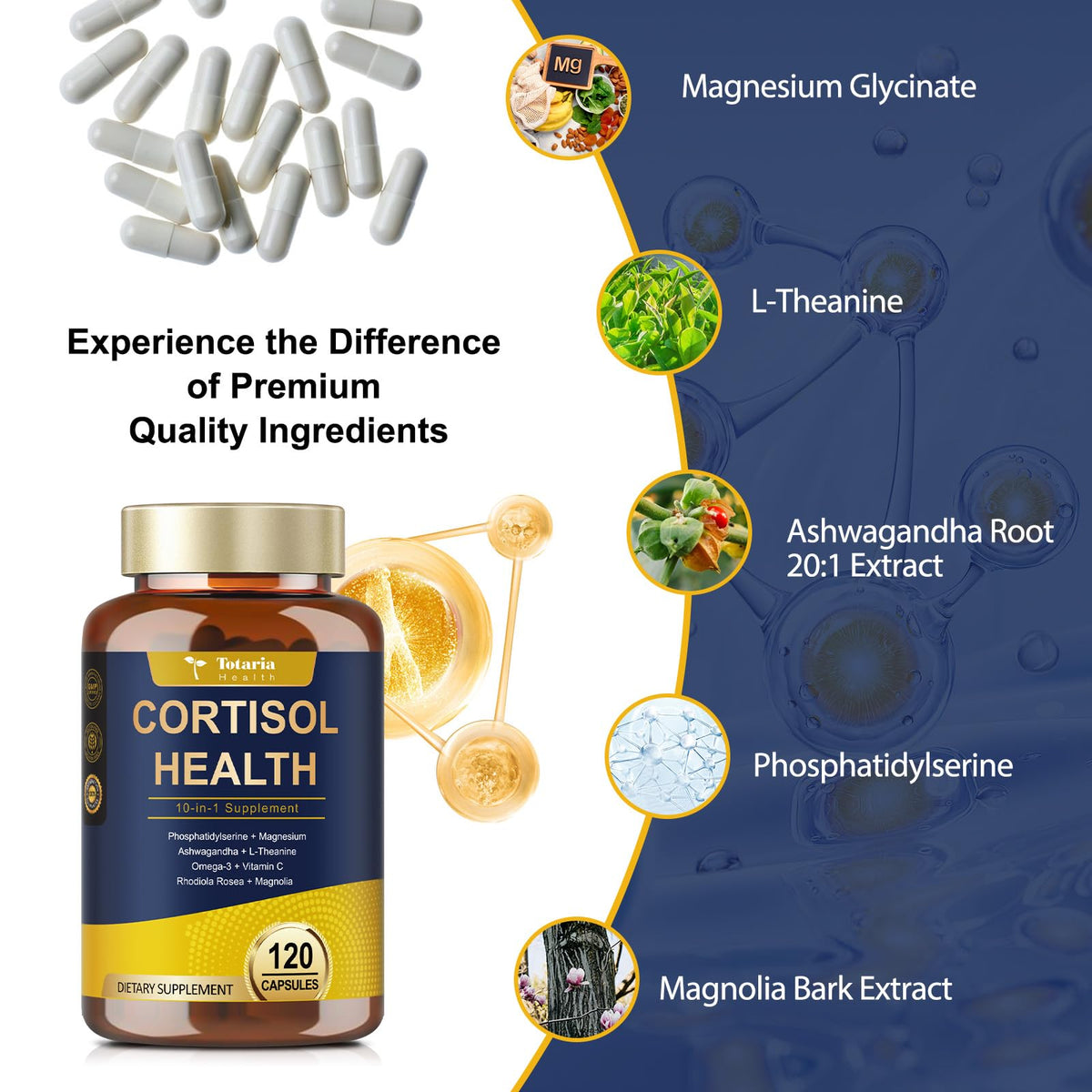 Totaria Complément Alimentaire 120 Capsules Végétales emballage