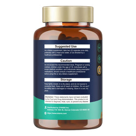 Totaria Complément Alimentaire Magnésium 25-en-1 120 capsules végétales sur une table en bois