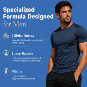 Totaria complément NAD+ pour hommes 120 capsules arrière
