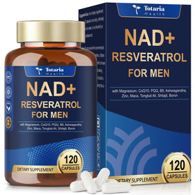 Totaria complément NAD+ pour hommes 120 capsules avant