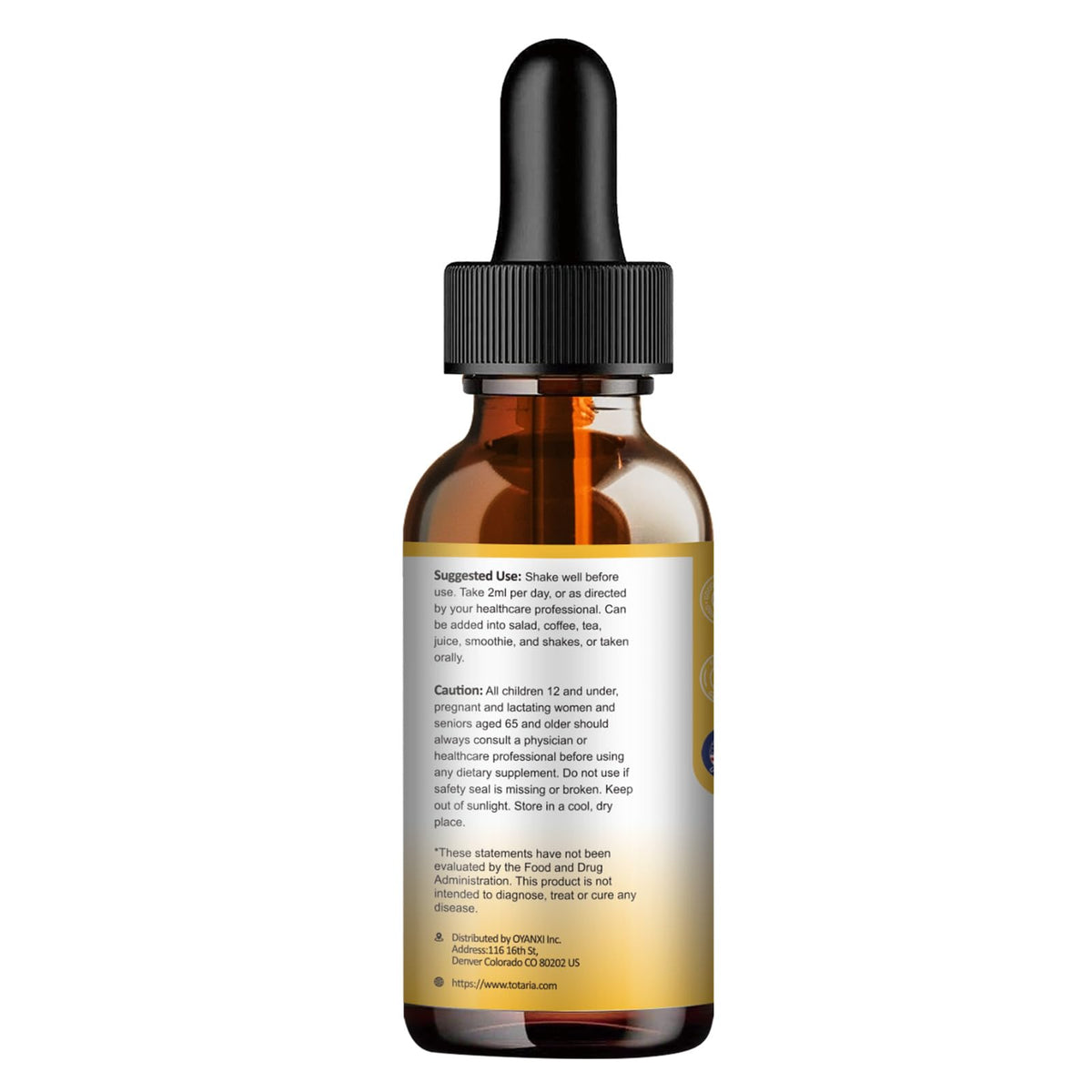 Totaria Glucosamine Chondroïtine avec description des ingrédients