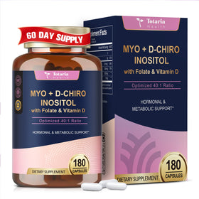 Totaria Inositol 40:1 capsules vue de face avec emballage