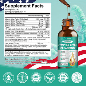 Totaria Lymph-Liver Cleanse 2 Fl.Oz avec d'autres compléments alimentaires