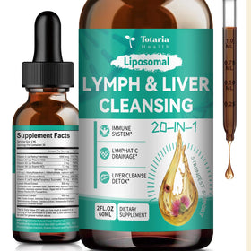 Totaria Lymph-Liver Cleanse 2 Fl.Oz bouteille avant