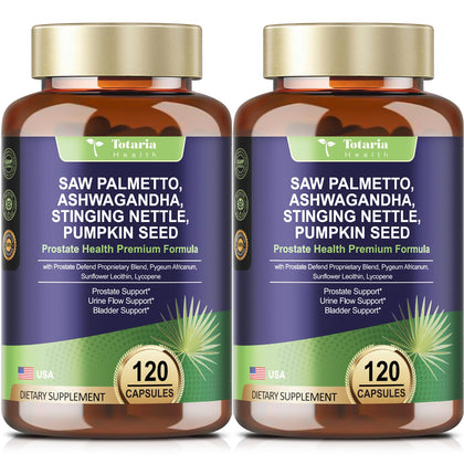 Totaria Saw Palmetto 240 gélules avant de l'emballage