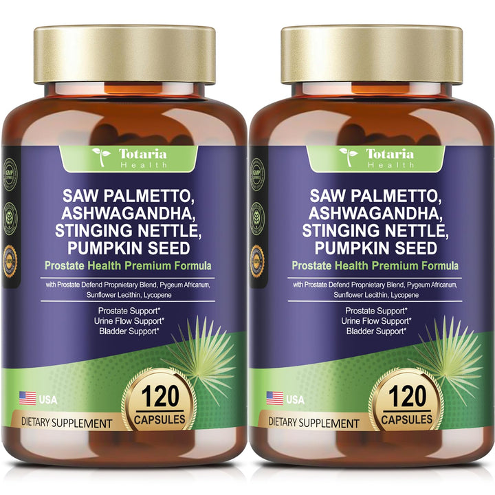 Totaria Saw Palmetto 240 gélules avant de l'emballage
