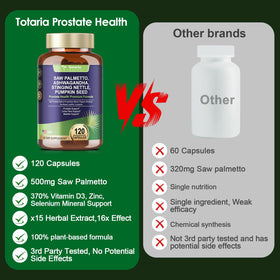 Totaria Saw Palmetto 500mg en milieu naturel