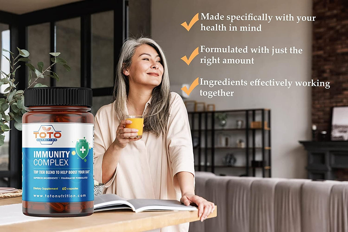 TotoNutrition complément alimentaire 9 en 1 capsules
