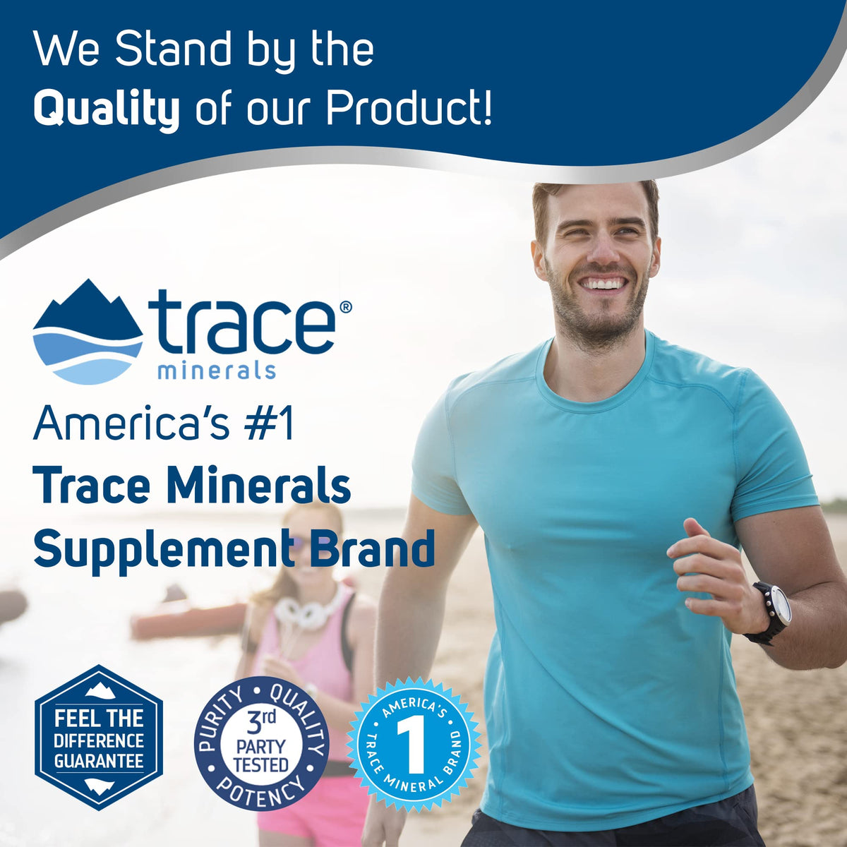 Trace Minerals Calcium Ionique 200mg et ses minéraux présents