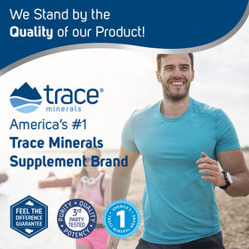 Trace Minerals Calcium Ionique 200mg et ses minéraux présents