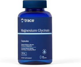 Trace Minerals Capsules de Magnésium Glycinate 120 mg, flacon avant
