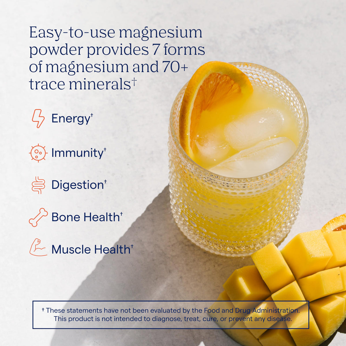 Trace Minerals Complex de Magnésium en Poudre, étiquette et informations nutritionnelles
