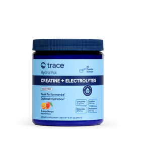 Trace Minerals Créatine + Électrolytes orange mangue avant