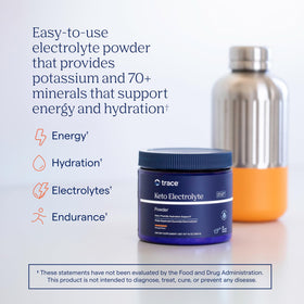 Trace Minerals Hydro Pak Électrolytes Keto Orange 55 Portions emballage