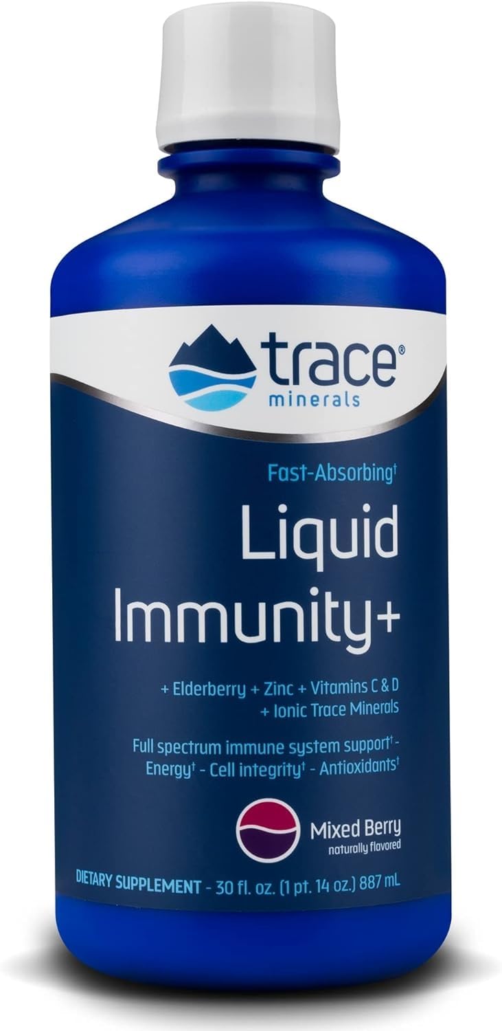 Trace Minerals Liquid daily wellness Mélange de Baies 1089g vue de face